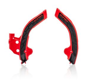 Acerbis X-Grip Frame Guard - Red/Black